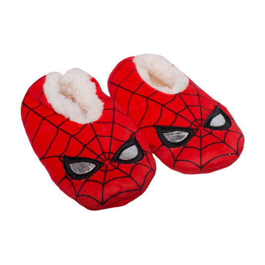 Spiderman Boys Snuggle Toe Socks Red M/L