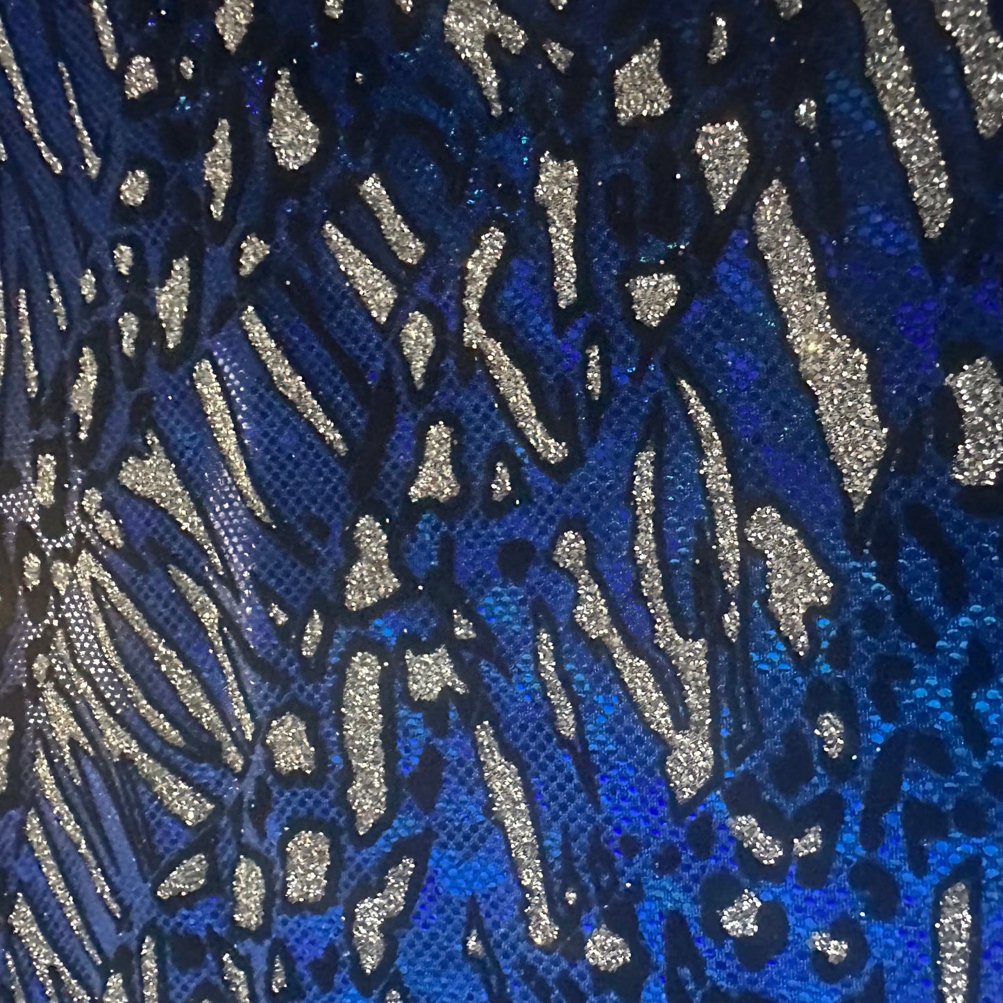 Glitter Cheetah Spandex | Luminous Kinetic Luxe 4-Way | Spandex Palace