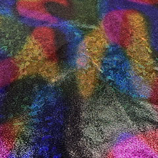 Laser Fog Foil | 4-Way Custom Designer Ethereal Flex | Spandex Palace